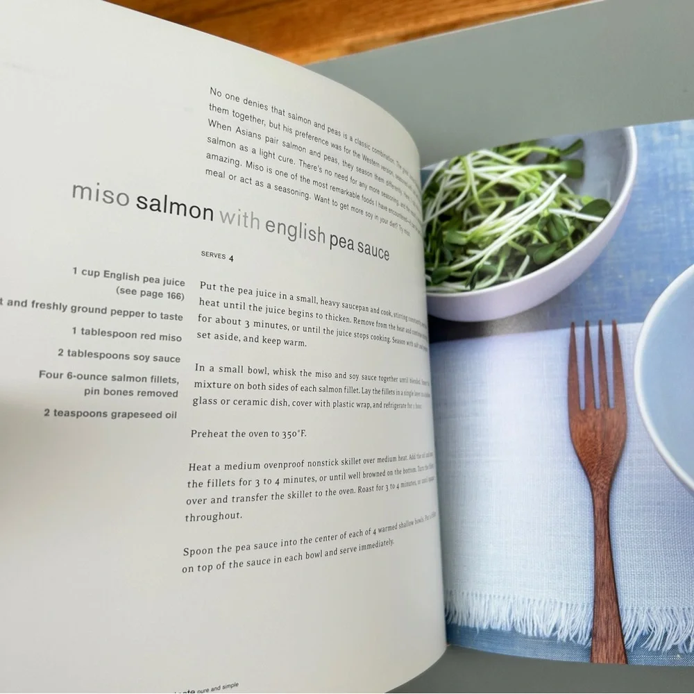 Taste: Pure and Simple Cookbook Hardcover Chronicle Books